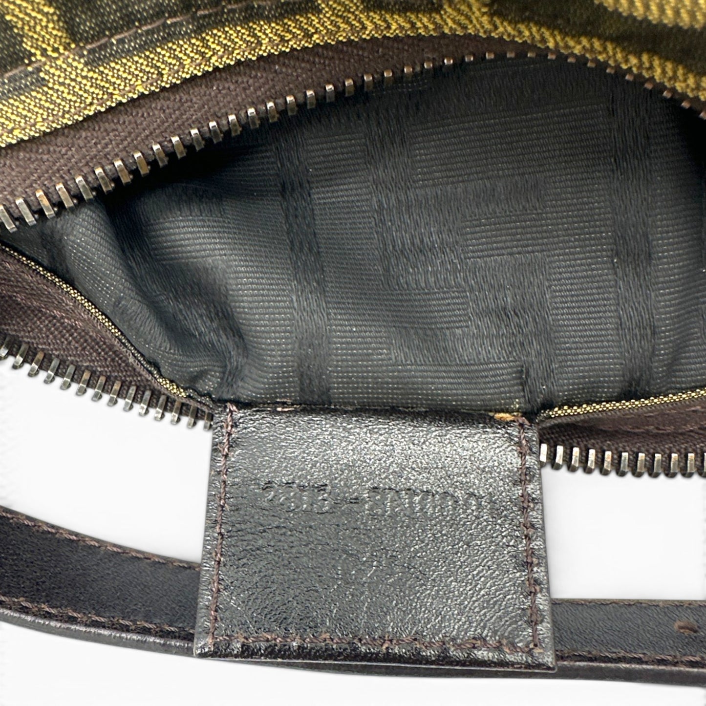 Vintage Fendi Zucca Pouch Handbag