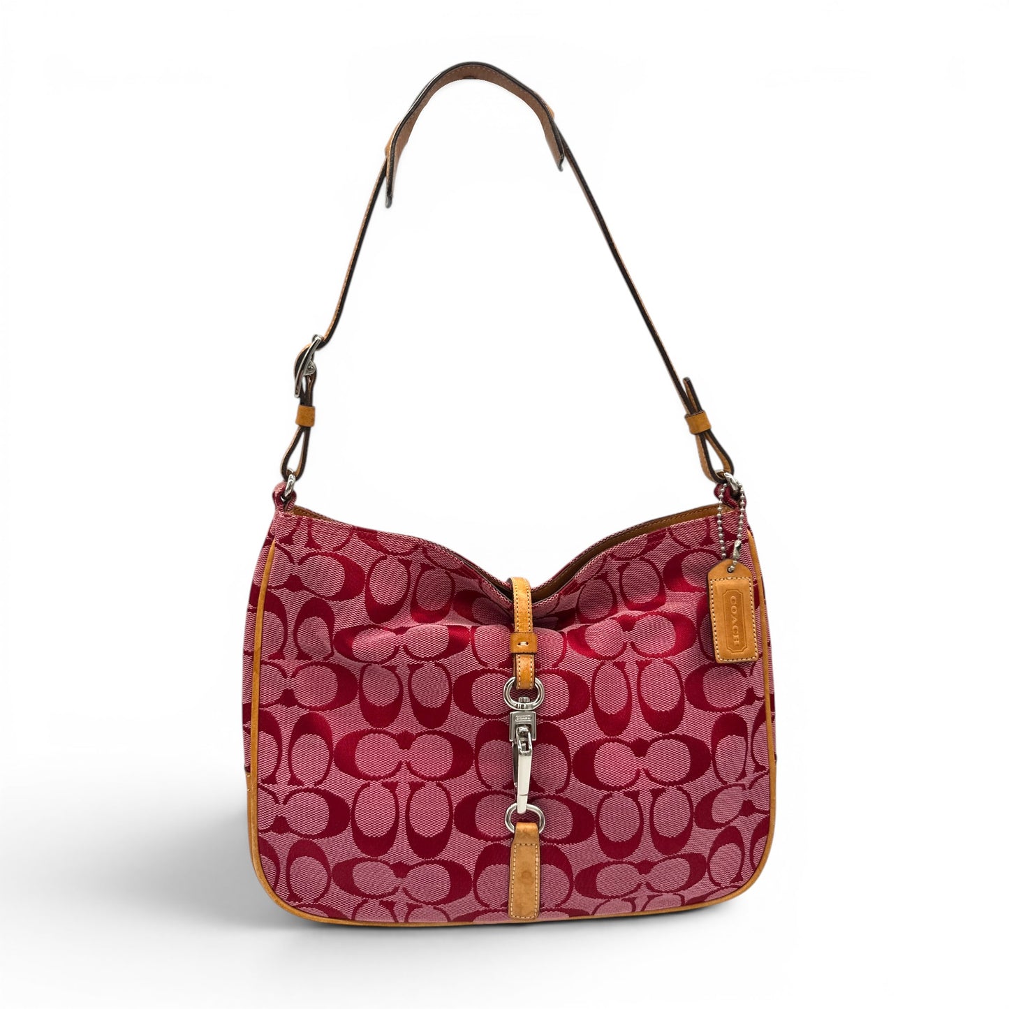 Vintage Coach 6091 Hamptons Clip Shoulder Bag