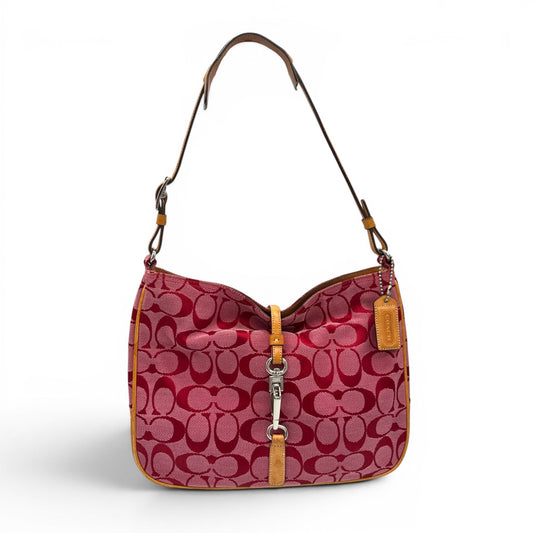 Vintage Coach 6091 Hamptons Clip Shoulder Bag