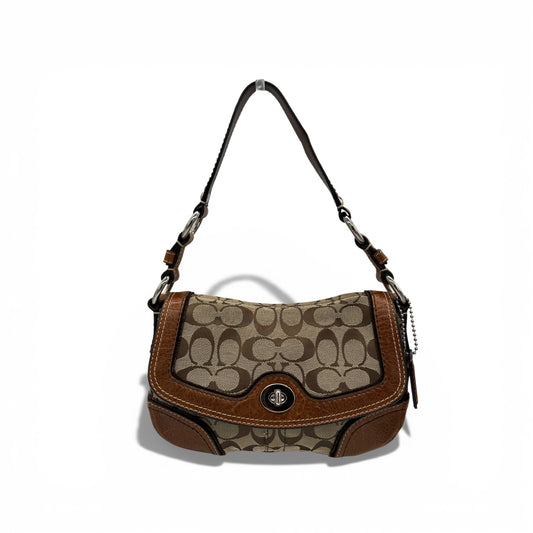 Vintage Coach F10983 Chelsea Turnlock Schultertasche