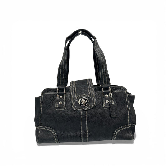 Vintage Coach F13961 Hampton Carryall Shoulder Bag