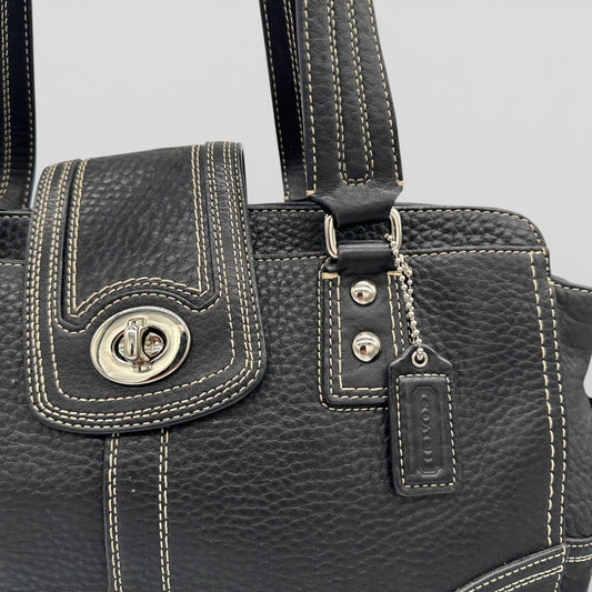 Vintage Coach F13961 Hampton Carryall Shoulder Bag