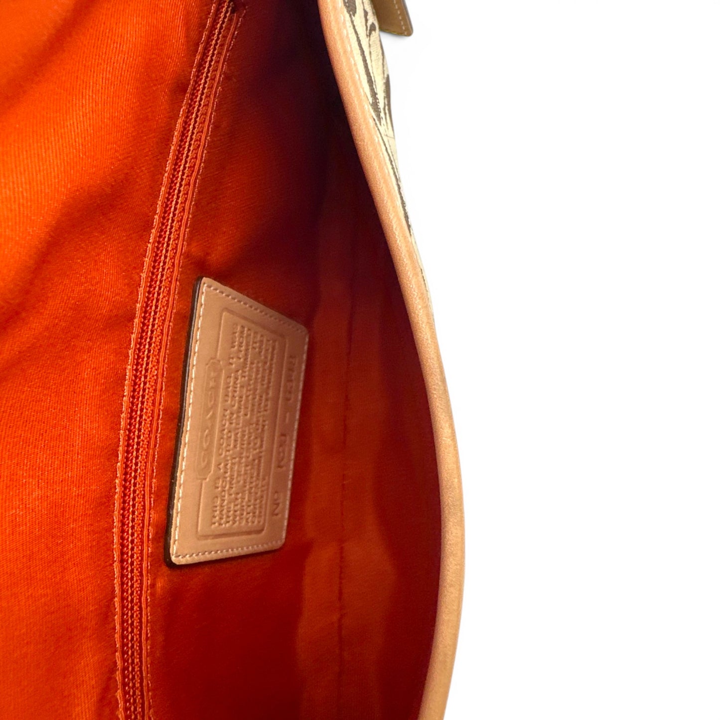 Vintage Coach 6348 Hampton Clip Shoulder Bag