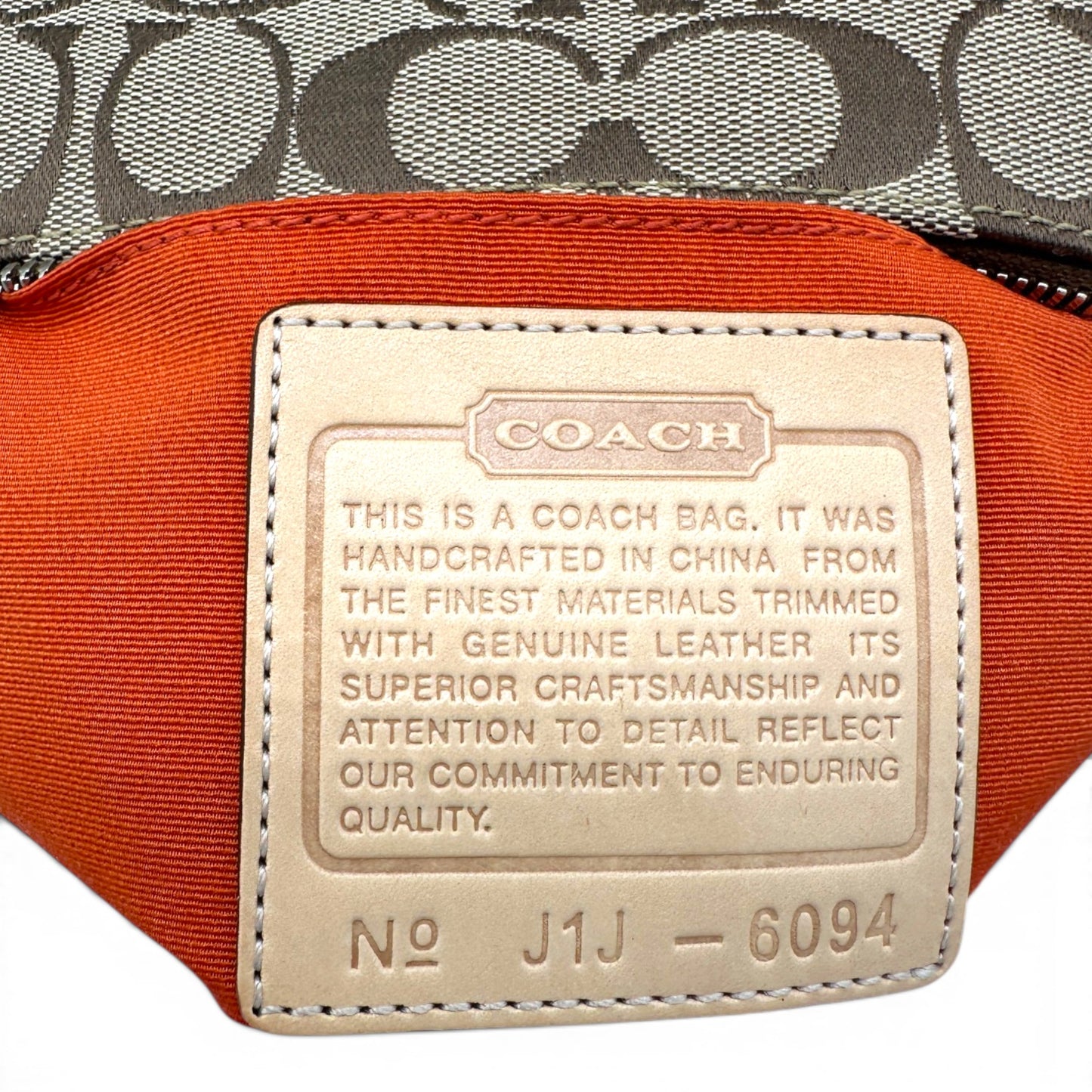 Vintage Coach 6094 Demi Mini Shoulder Bag