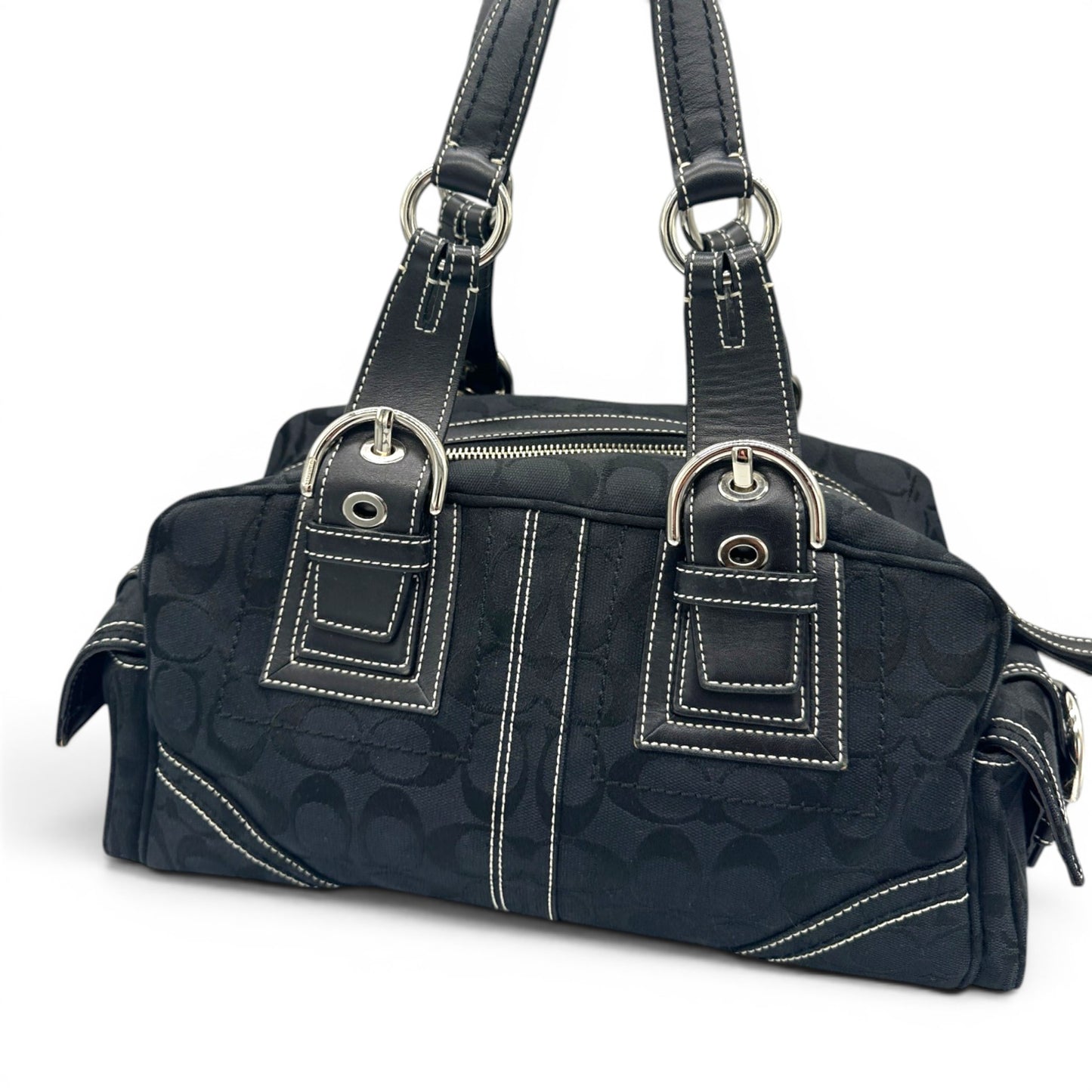 Vintage Coach 10078 Soho Mini Boston Shoulder Bag