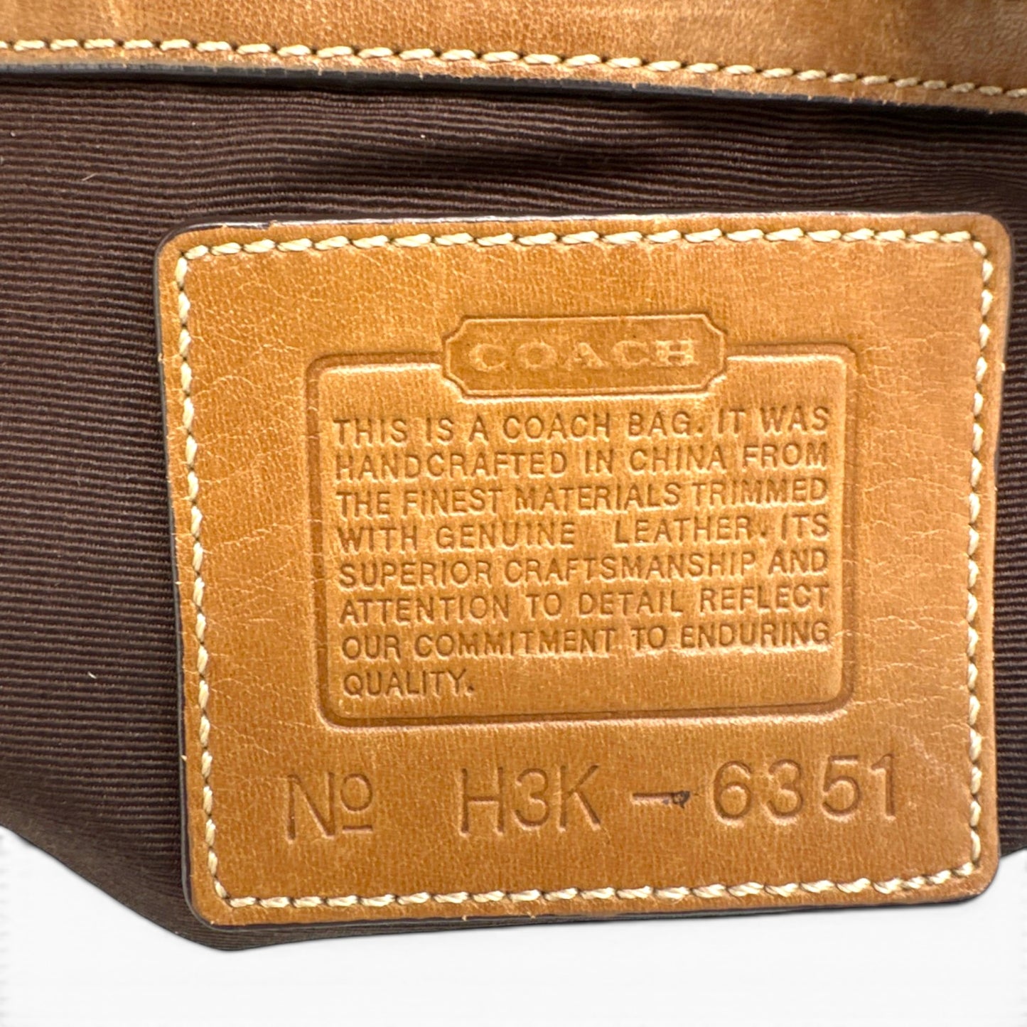 Vintage Coach 6351 Croissant Soho Shoulder Bag