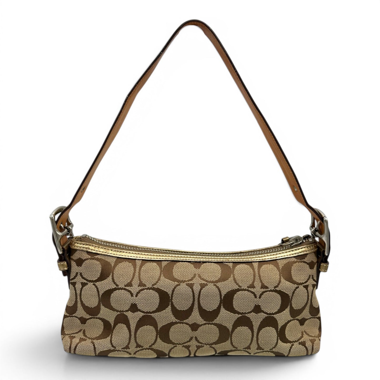 Vintage Coach 1478 East West Baguette Shoulder Bag