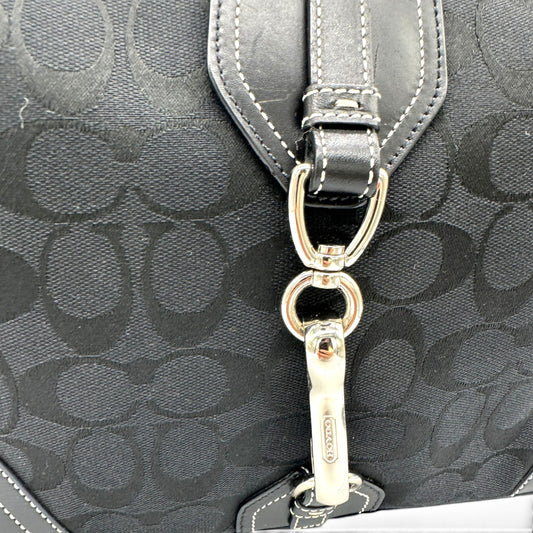 Vintage Coach 8K03 Hampton Clip Shoulder Bag