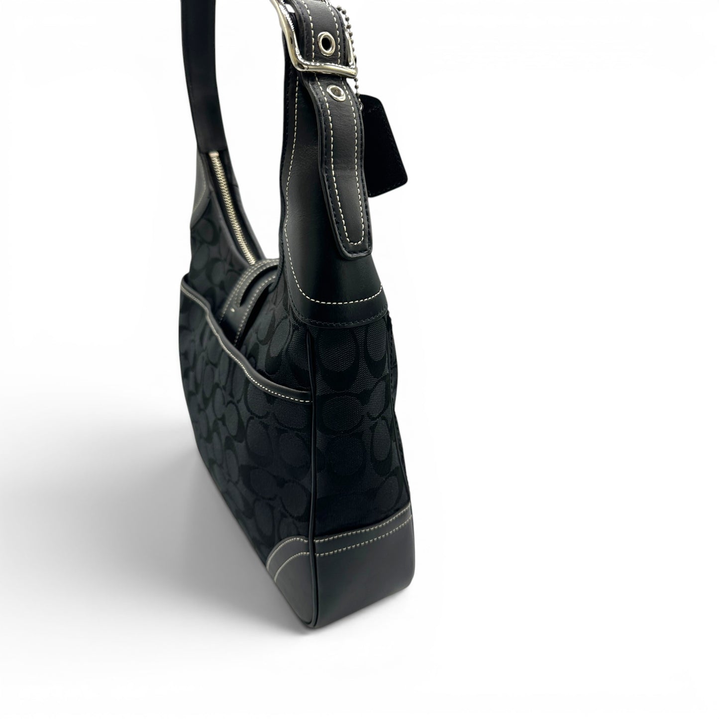 Vintage Coach 8K03 Hampton Clip Shoulder Bag