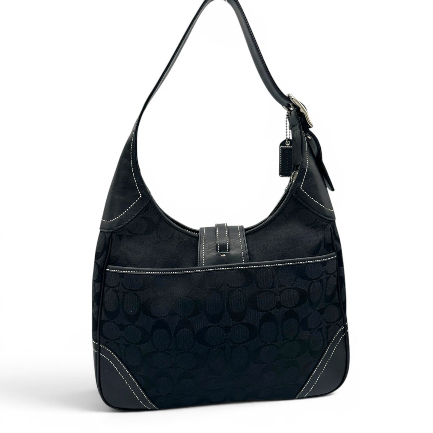 Vintage Coach 8K03 Hampton Clip Shoulder Bag