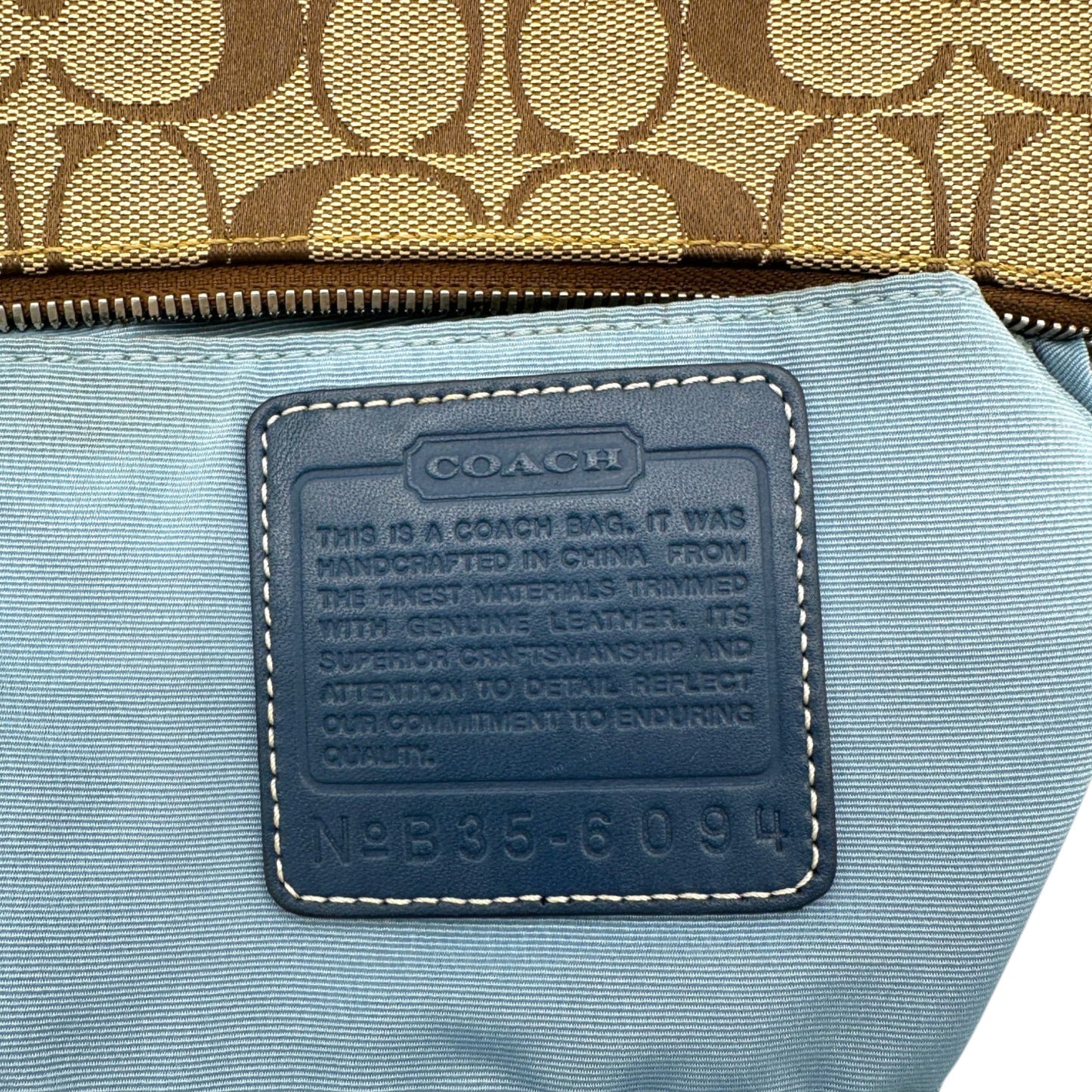 Vintage Coach 6094 Demi Mini Shoulder Bag