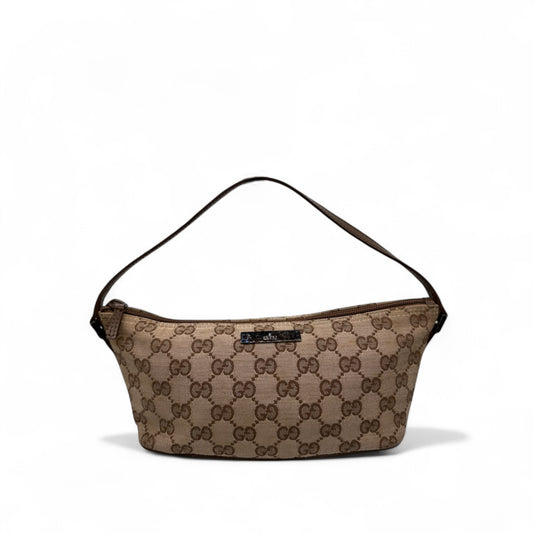 Vintage Gucci Boat Pochette Shoulder Bag