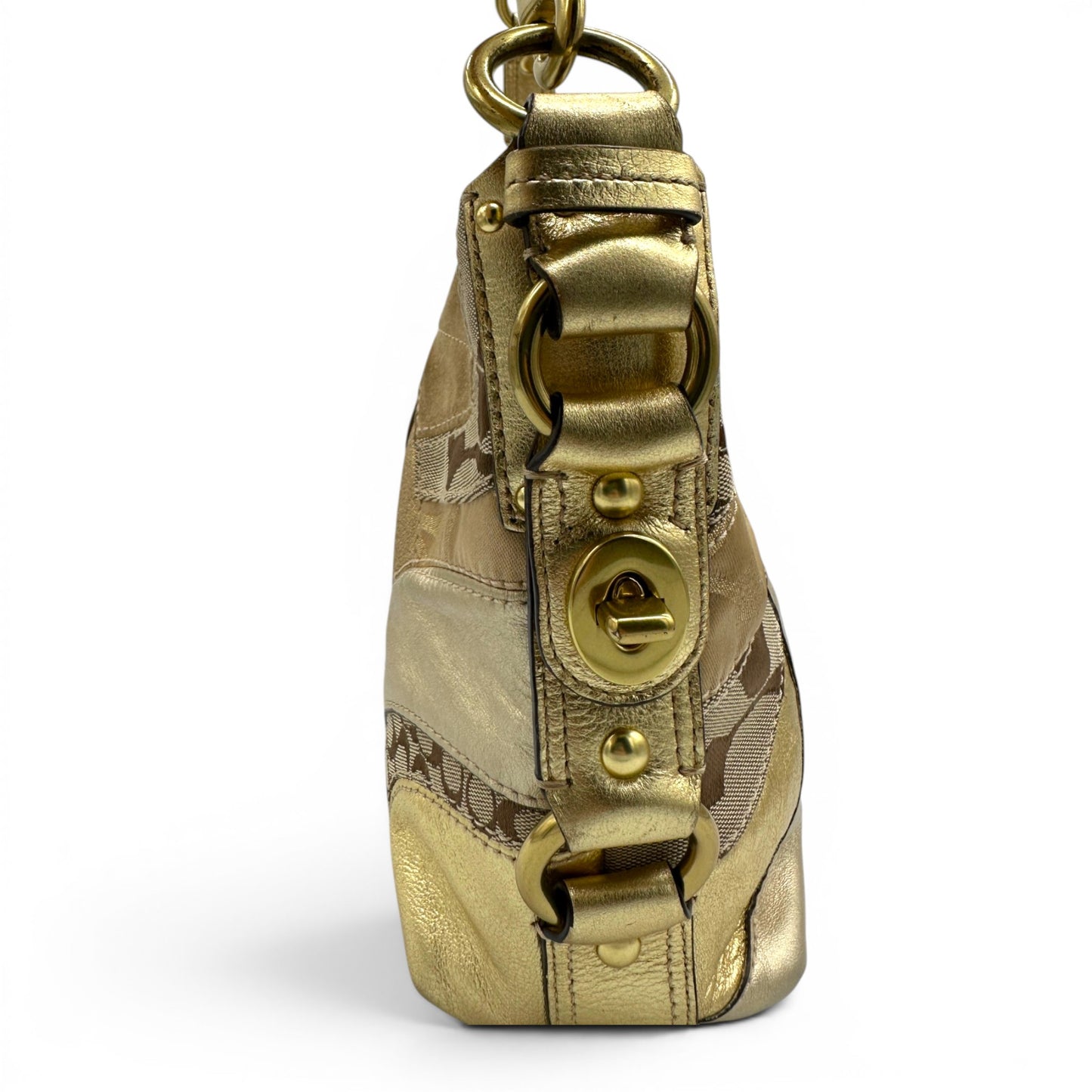 Vintage Coach 10620 Große Carly Schultertasche