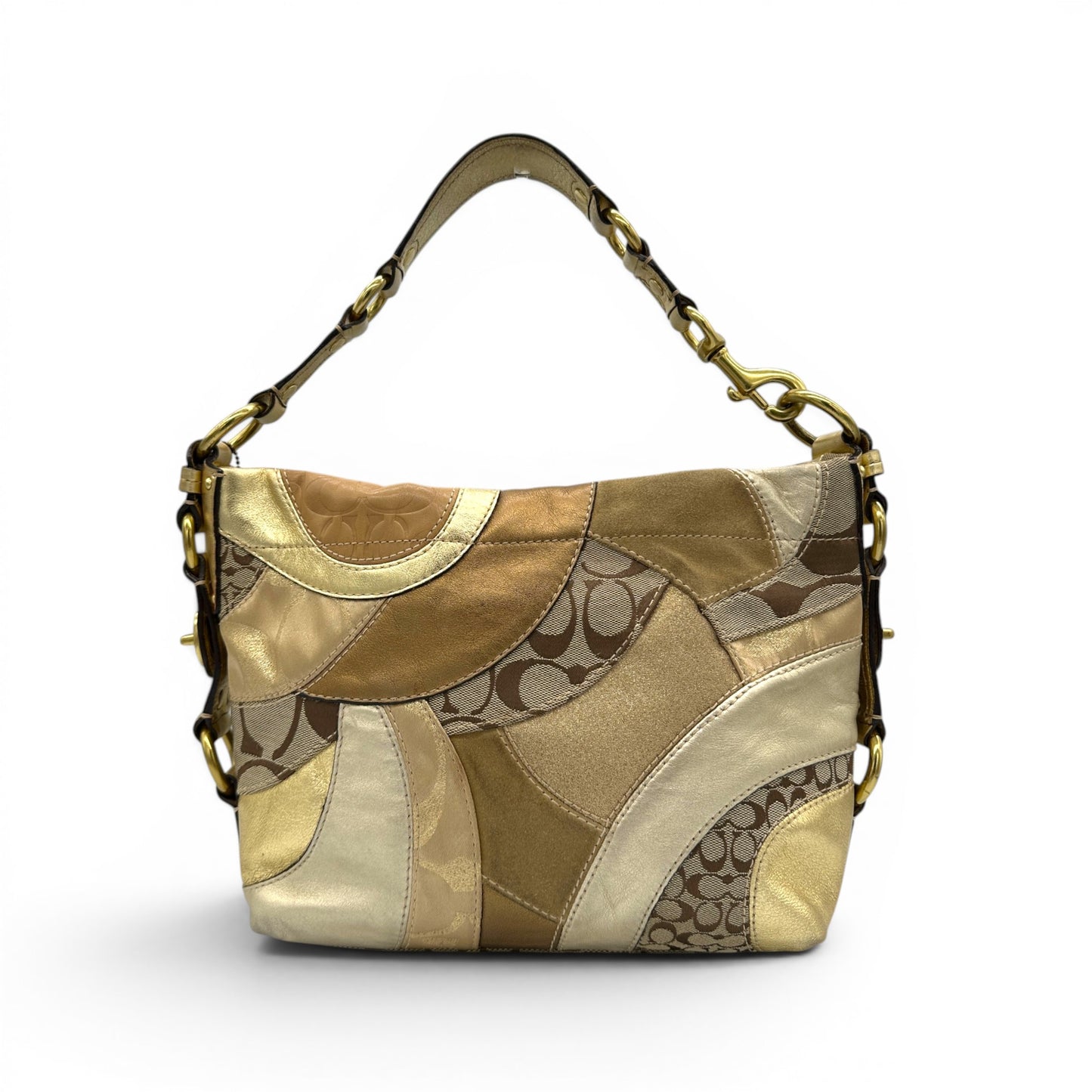 Vintage Coach 10620 Große Carly Schultertasche