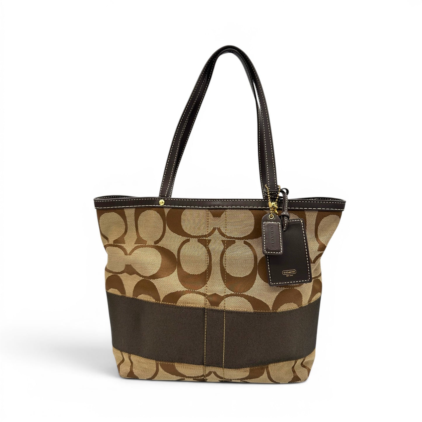 Vintage Coach Gallery 10384 Tote Handtasche