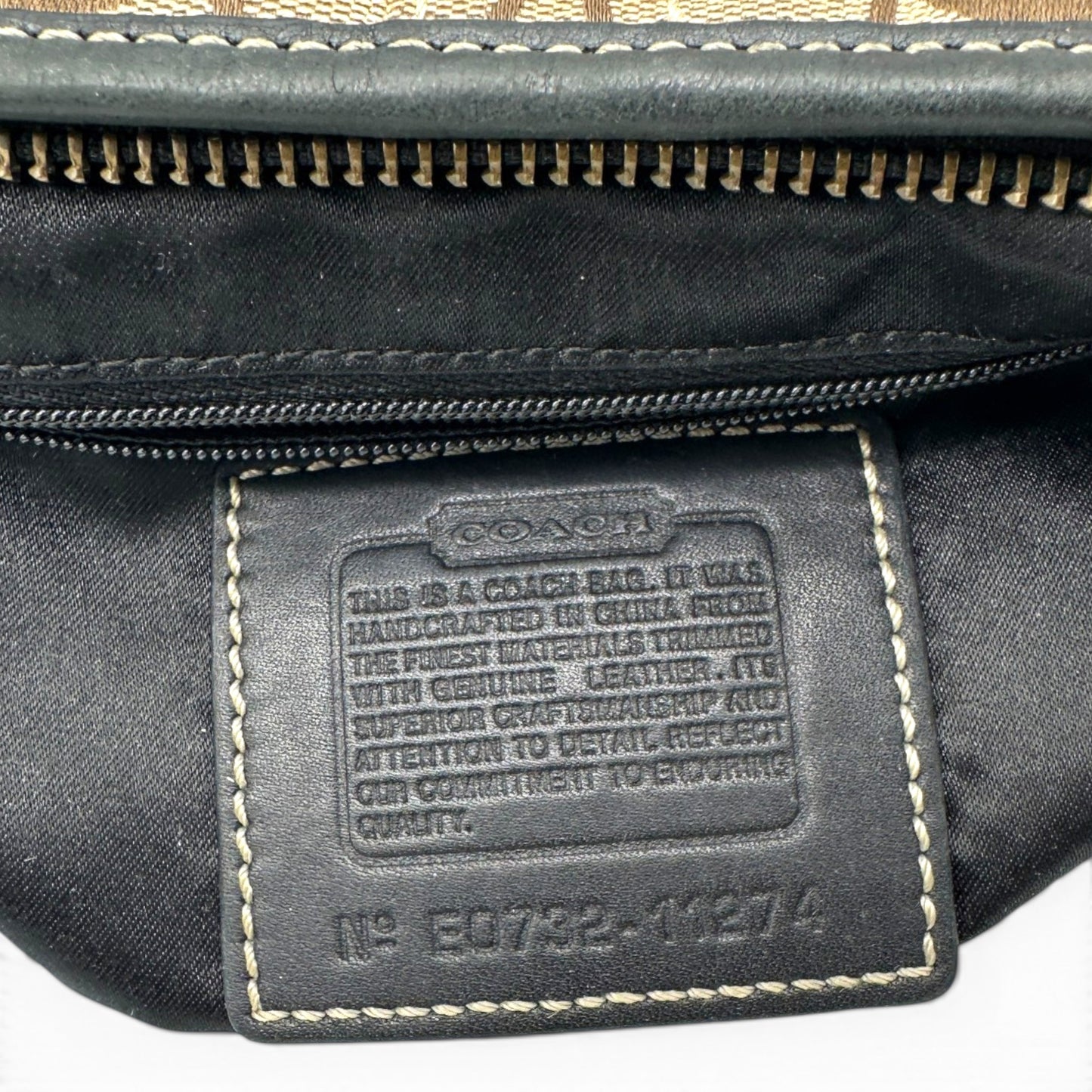 Vintage Coach 11275 Ergo Schultertasche
