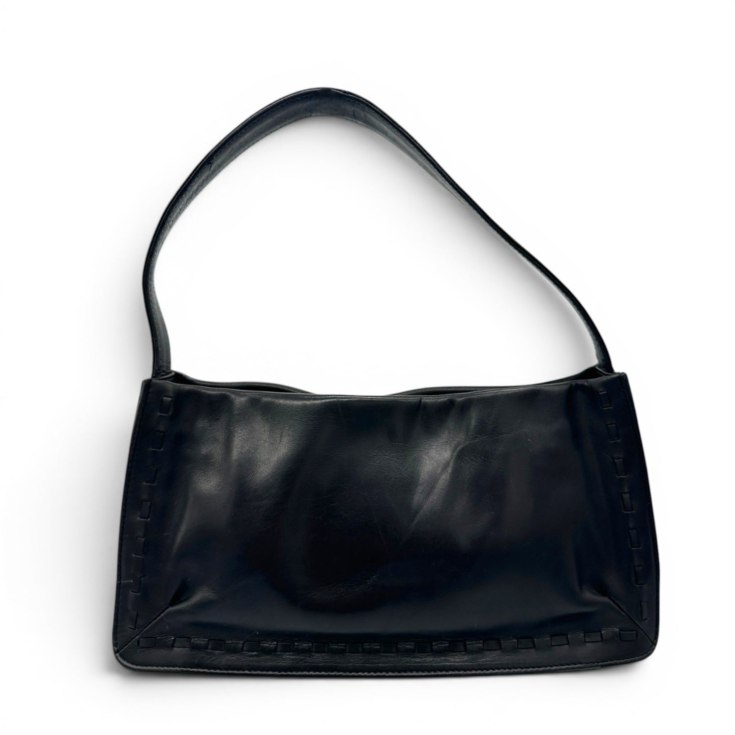 Vintage Coach 9470 Schultertasche aus Kalbsfell