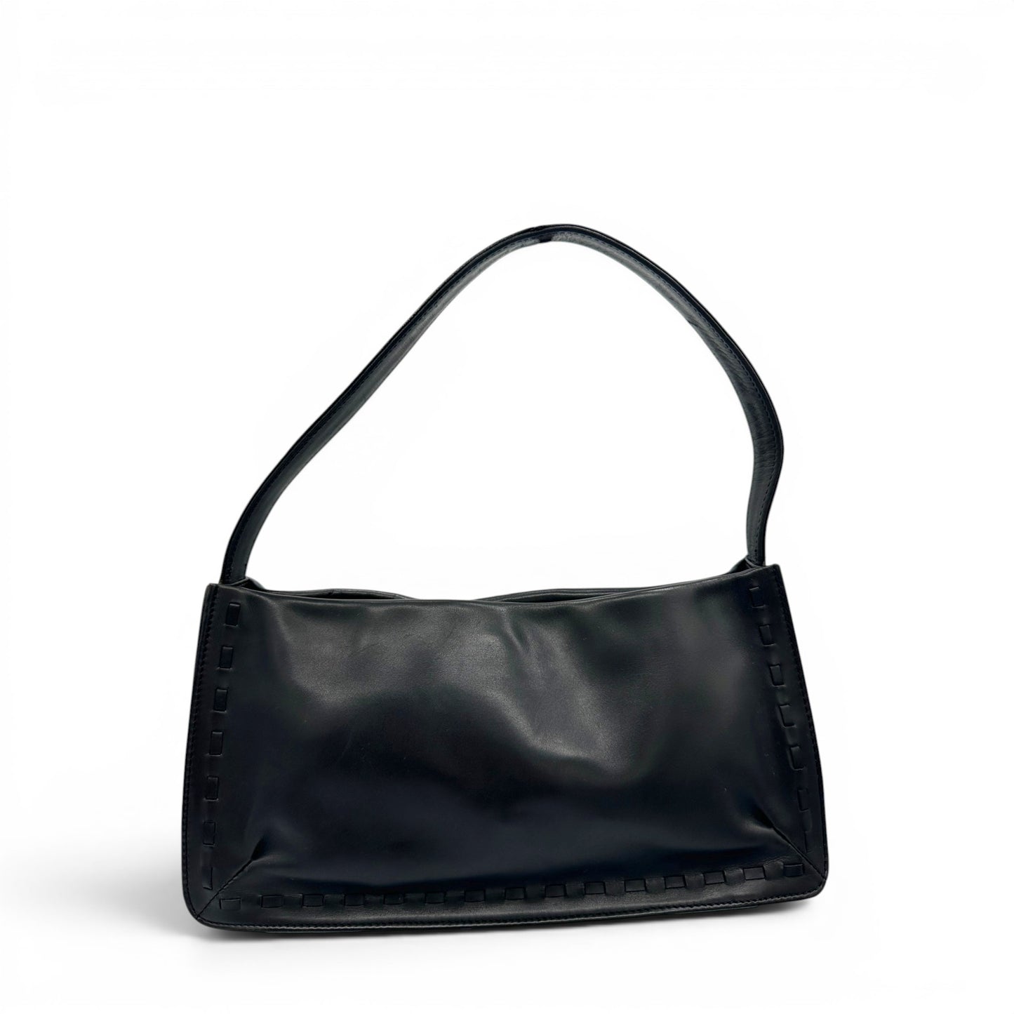 Vintage Coach 9470 Schultertasche aus Kalbsfell