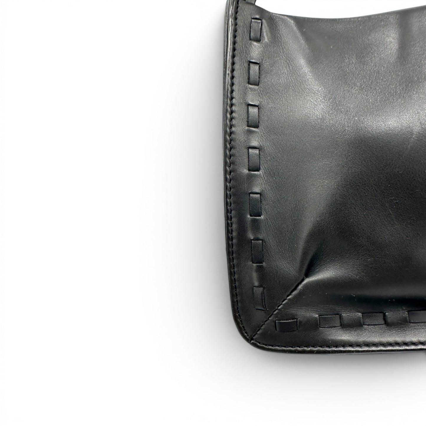 Vintage Coach 9470 Schultertasche aus Kalbsfell
