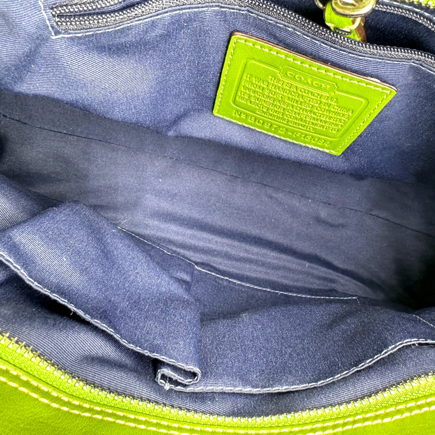 Sac à main vintage Coach F13084 Hampton Clip