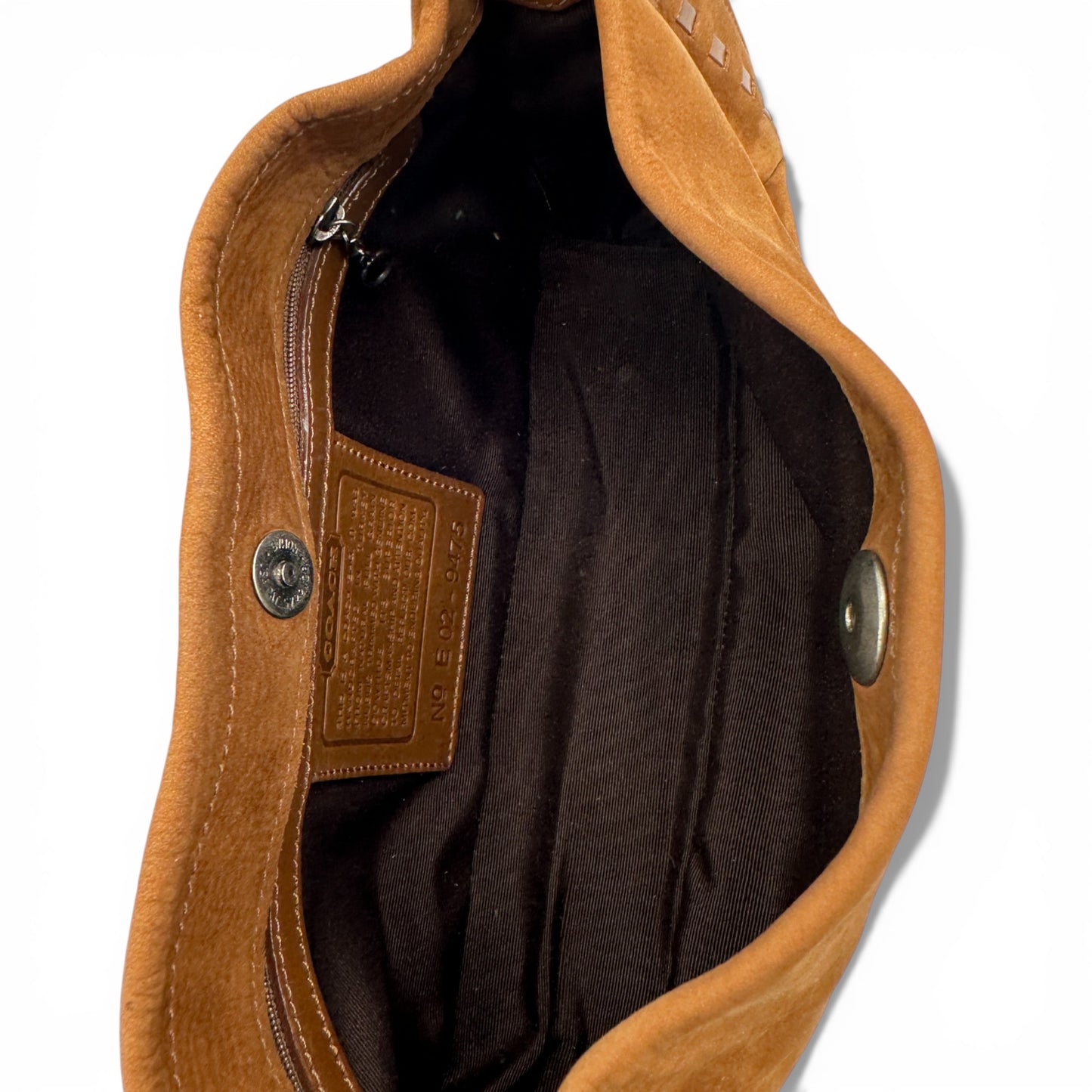 Vintage Coach 9475 Nubuck Shoulder Bag