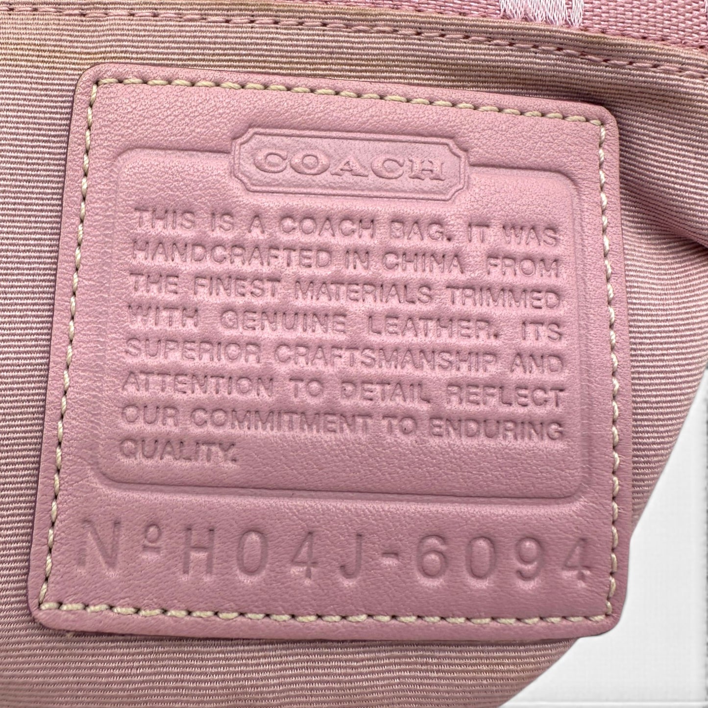 Vintage Coach 6094 Demi Schultertasche