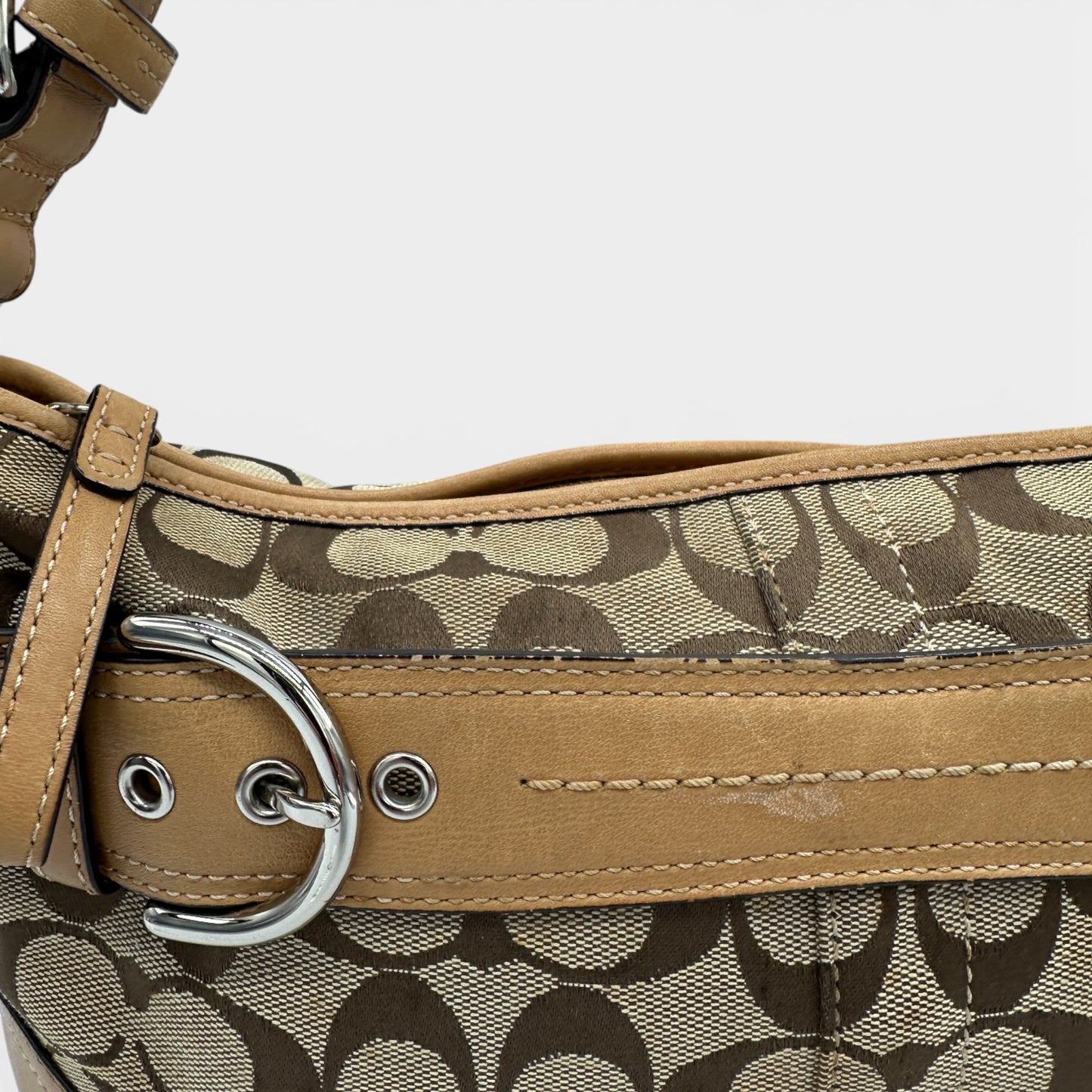 Vintage Coach F07077 Soho Schultertasche