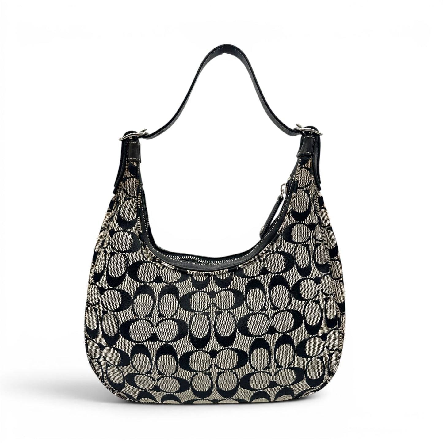 Vintage Coach 6045 Half Moon Shaped Shoulder Bag