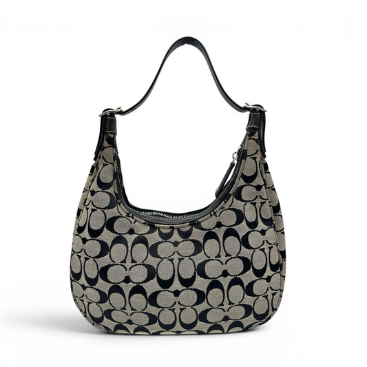 Vintage Coach 6045 Half Moon Shaped Shoulder Bag
