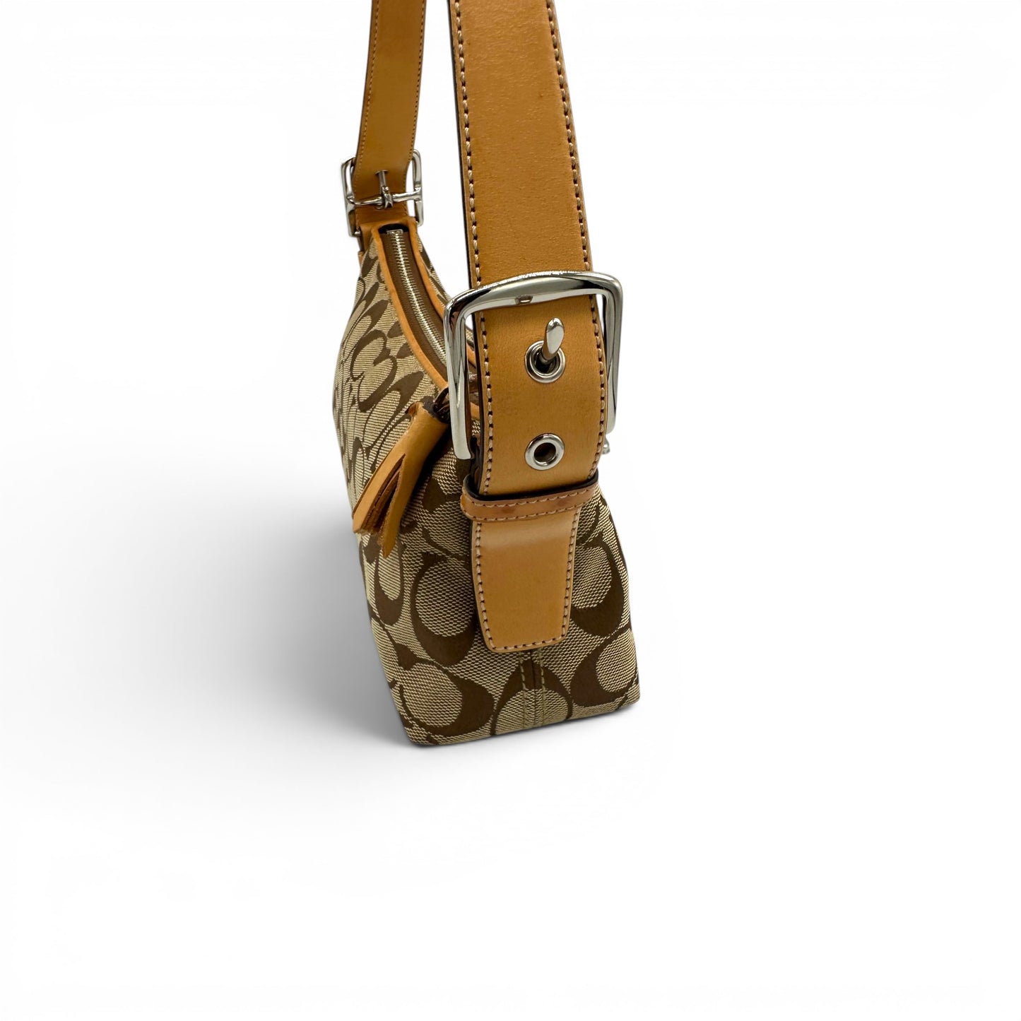 Vintage Coach 6371 Baguette Schultertasche