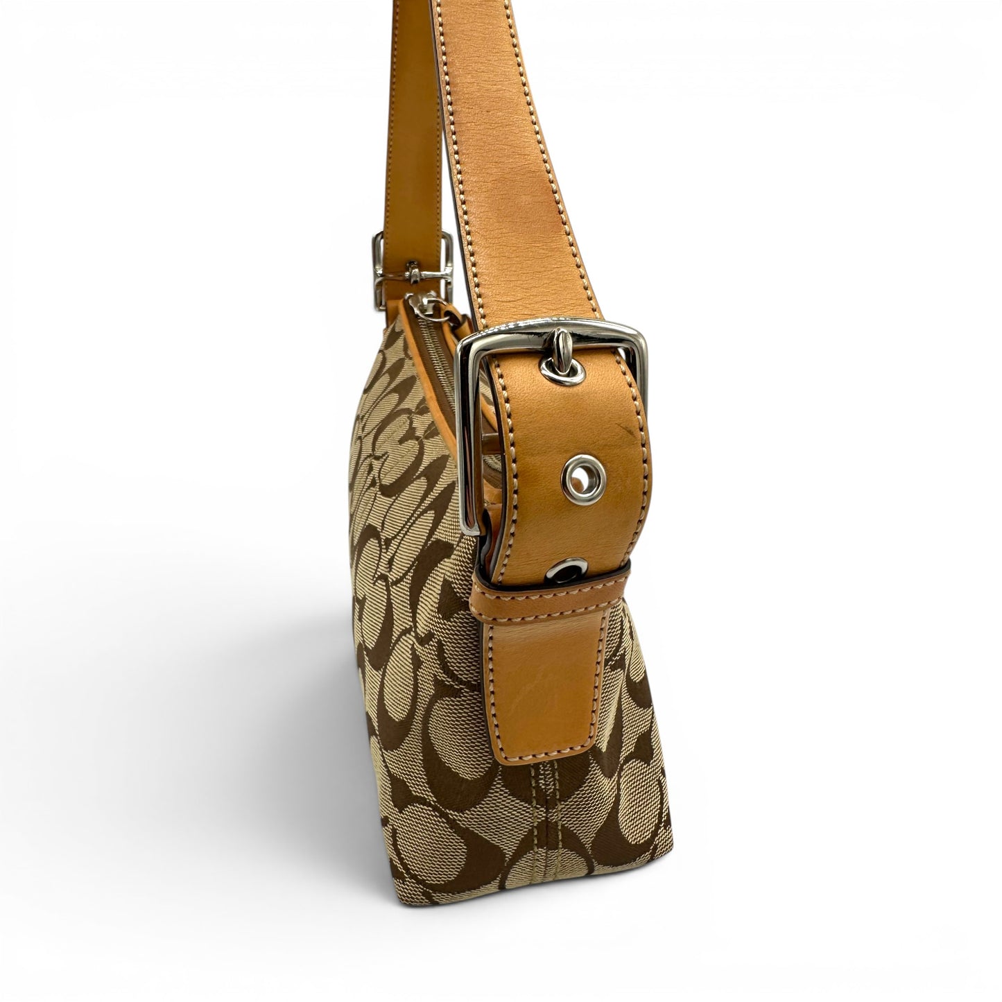 Vintage Coach 6371 Baguette Schultertasche