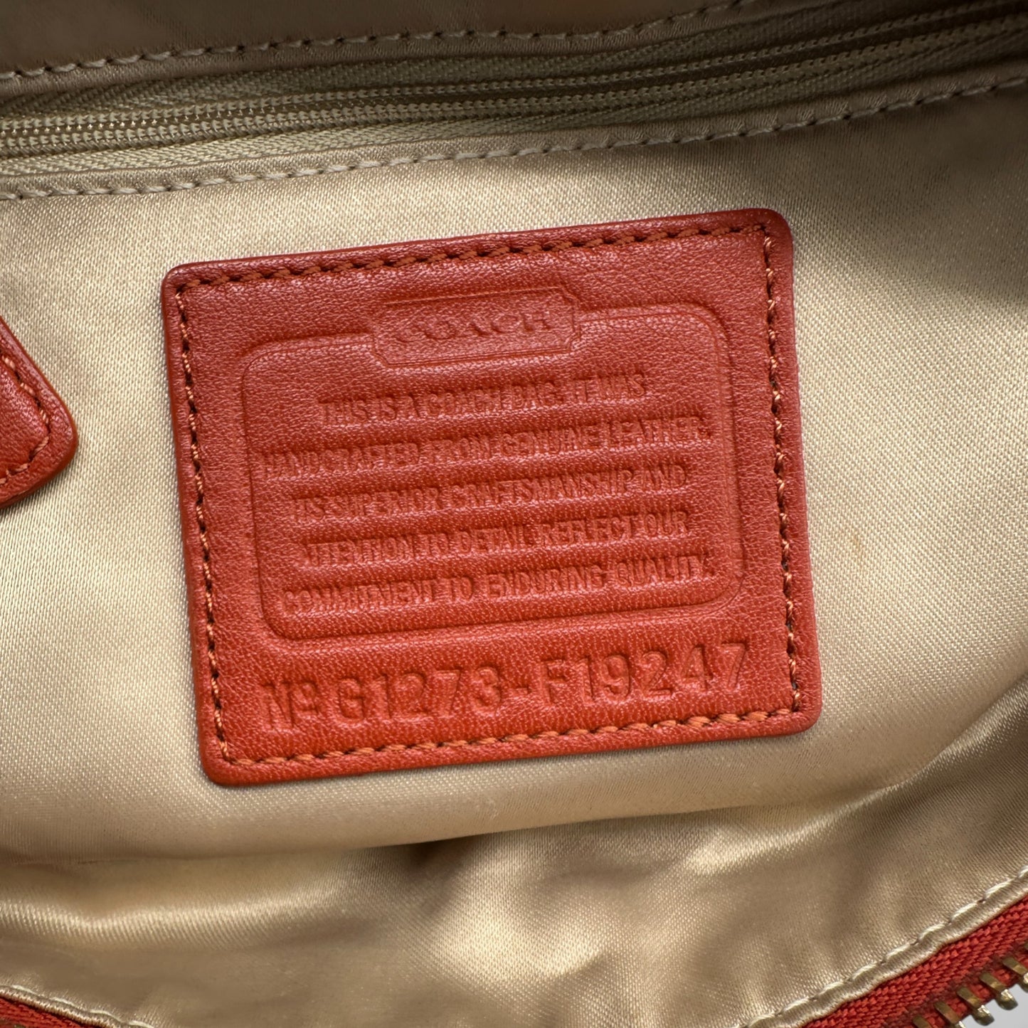 Vintage Coach Ashley F19247 Shoulder Bag