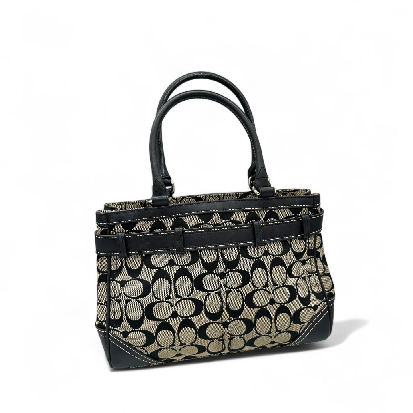 Vintage Coach 8K06 Hampton Clip Handtasche