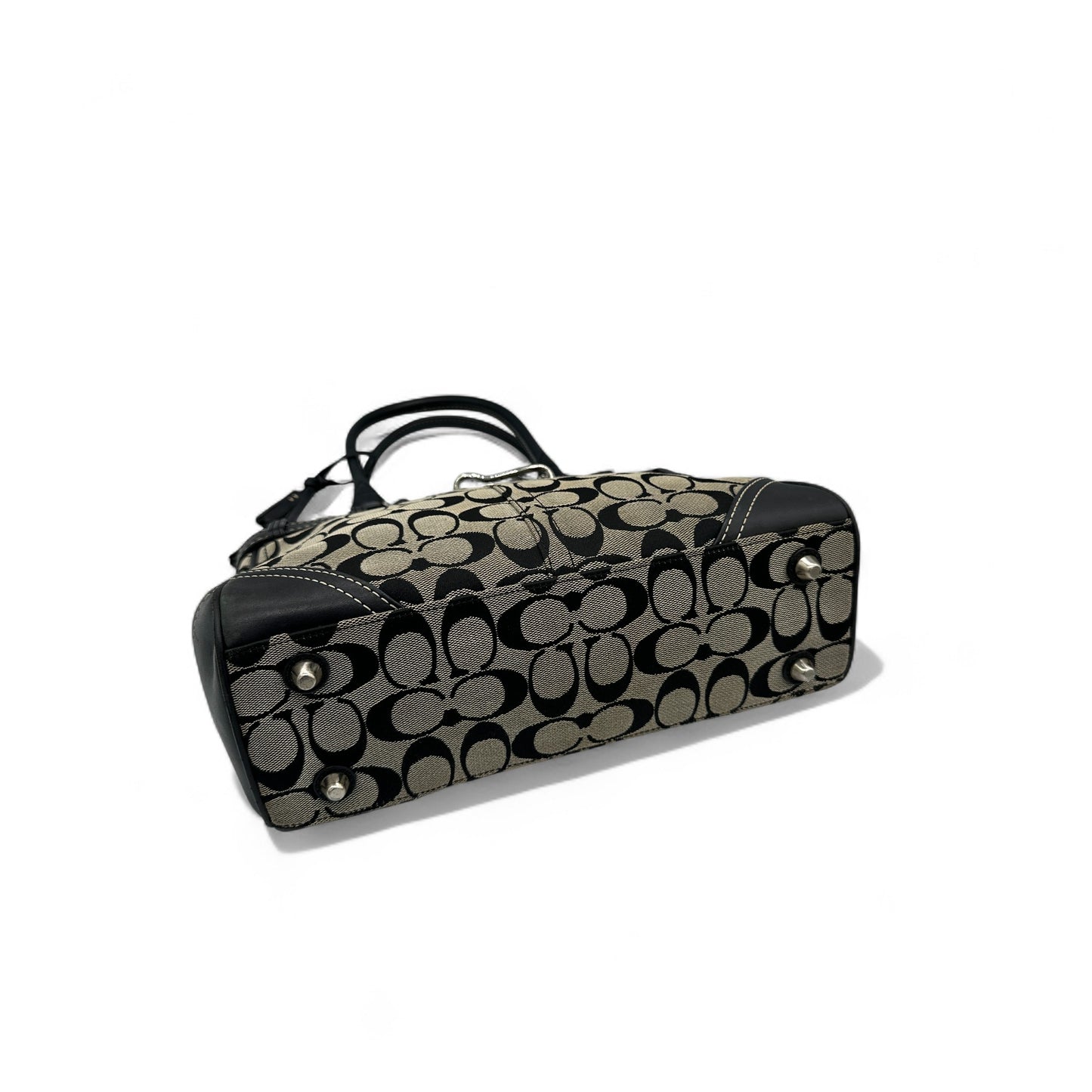 Vintage Coach 8K06 Hampton Clip Handtasche