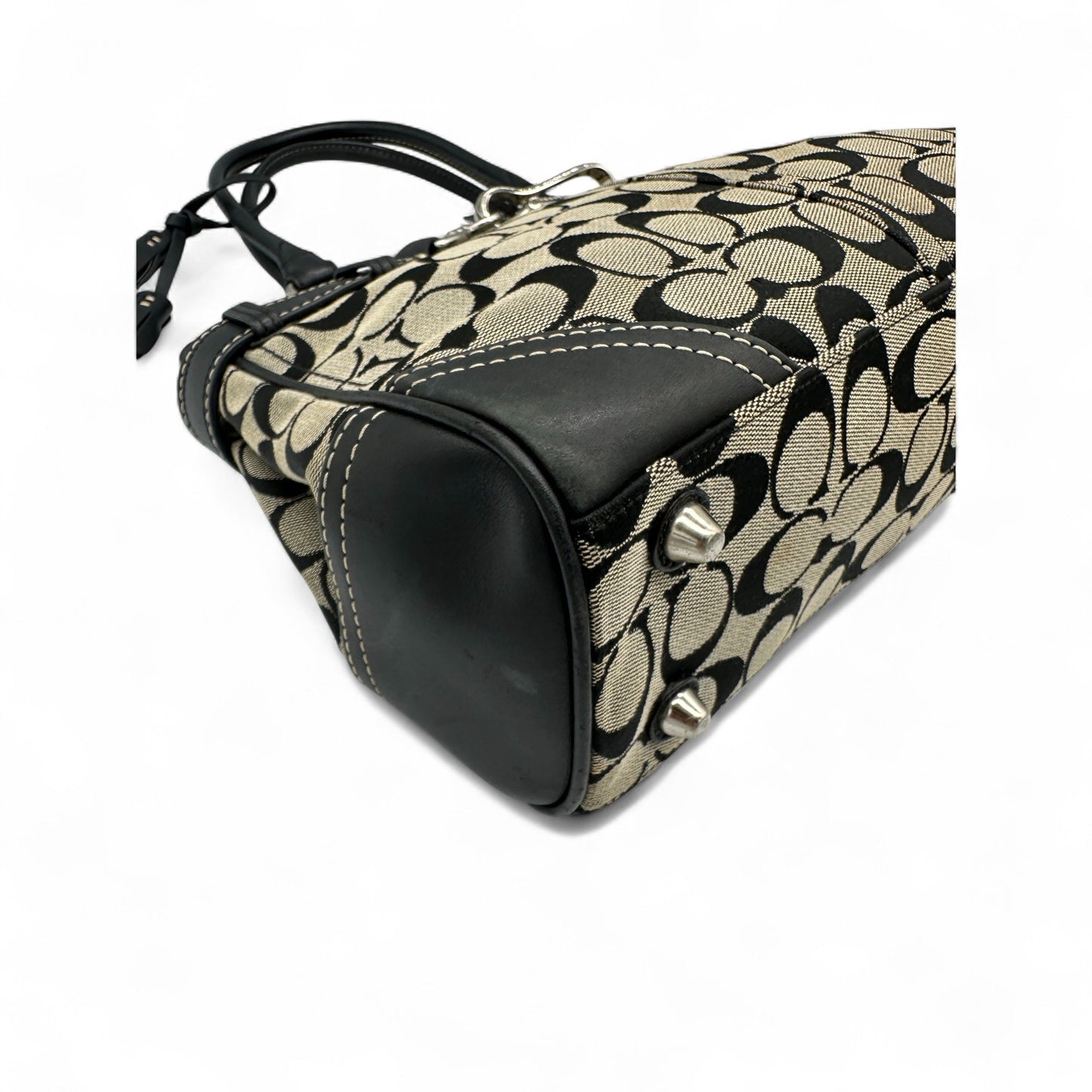 Vintage Coach 8K06 Hampton Clip Handtasche