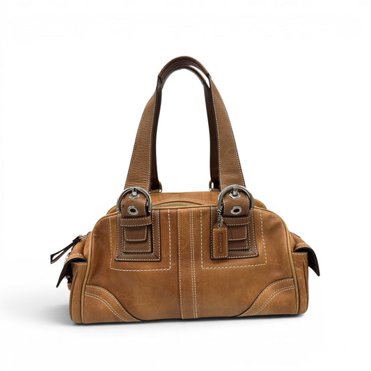 Vintage Coach 10036 Soho Mini Boston Shoulder Bag