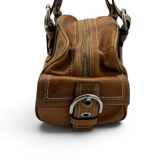 Vintage Coach 10036 Soho Mini Boston Shoulder Bag
