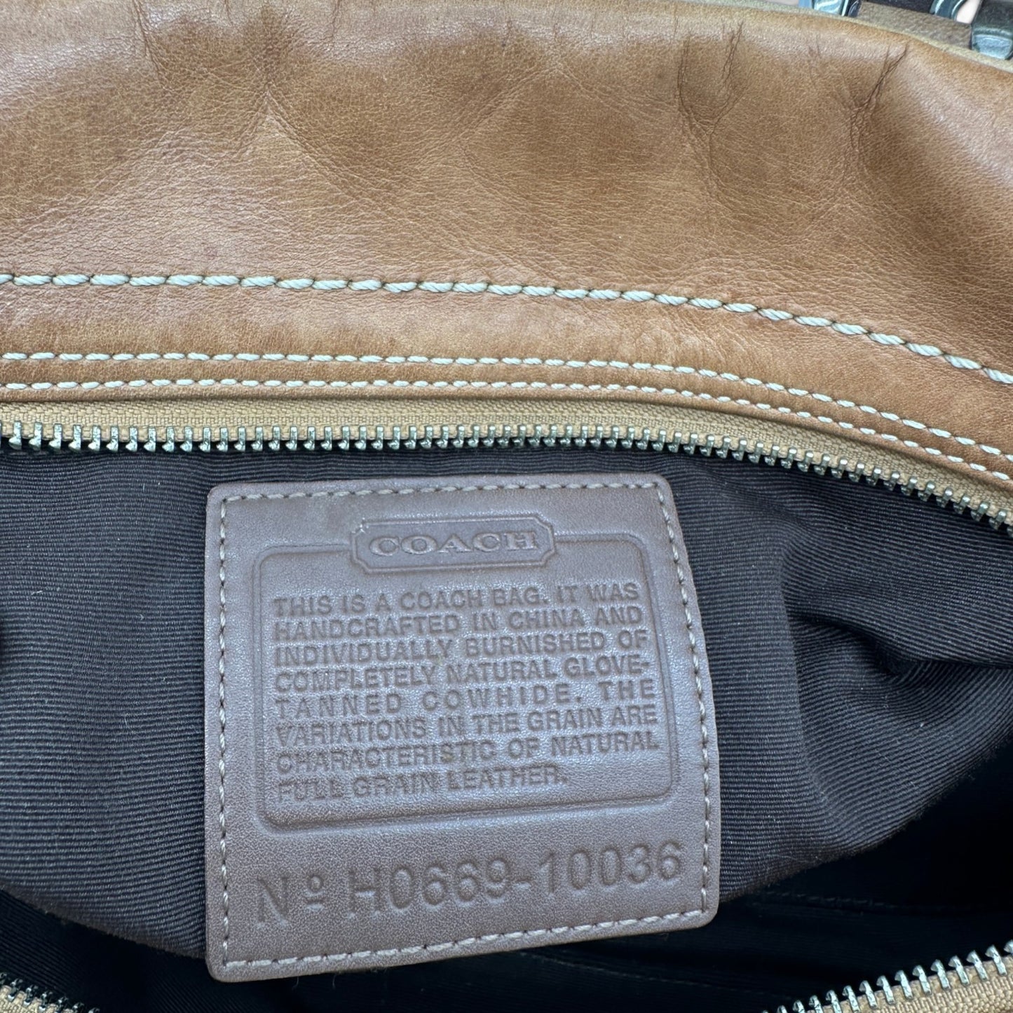 Vintage Coach 10036 Soho Mini Boston Shoulder Bag