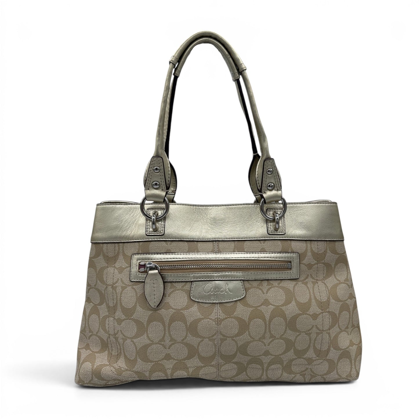 Vintage Coach F15707 Tote Shoulder Bag