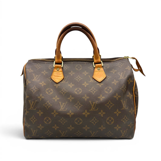 Vintage Louis Vuitton Speedy 30 Mini Boston Handbag