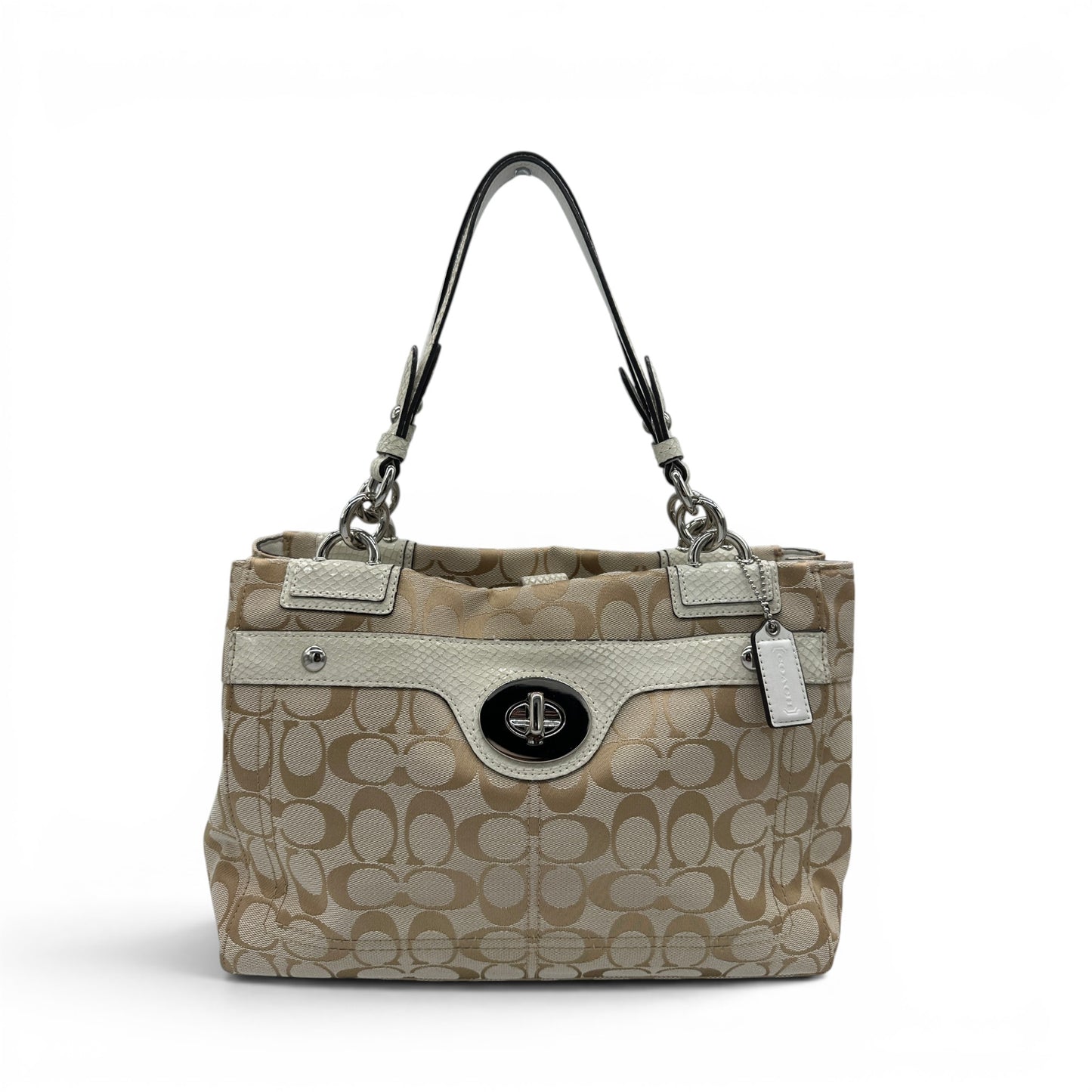Vintage Coach F16540 Penelope Carryall Tote Bag