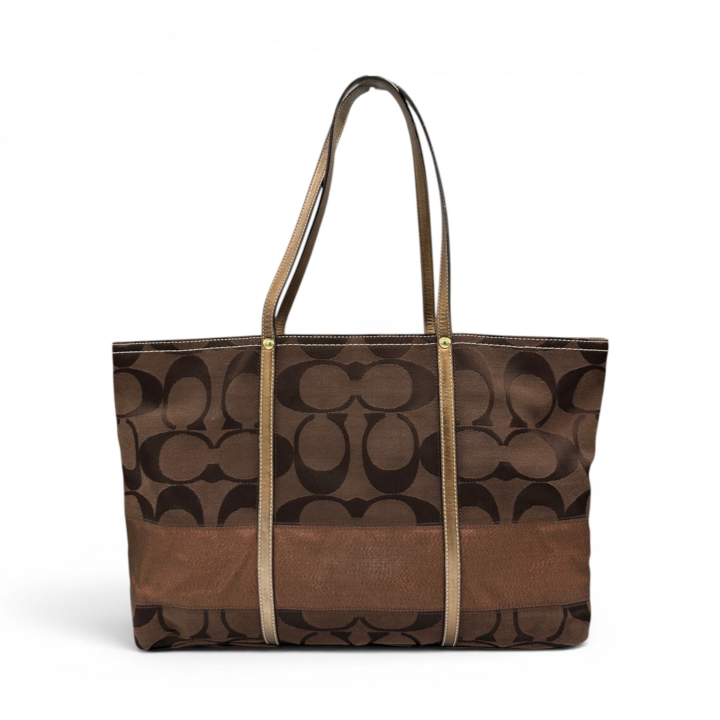 Sac cabas vintage Coach Gallery 10384