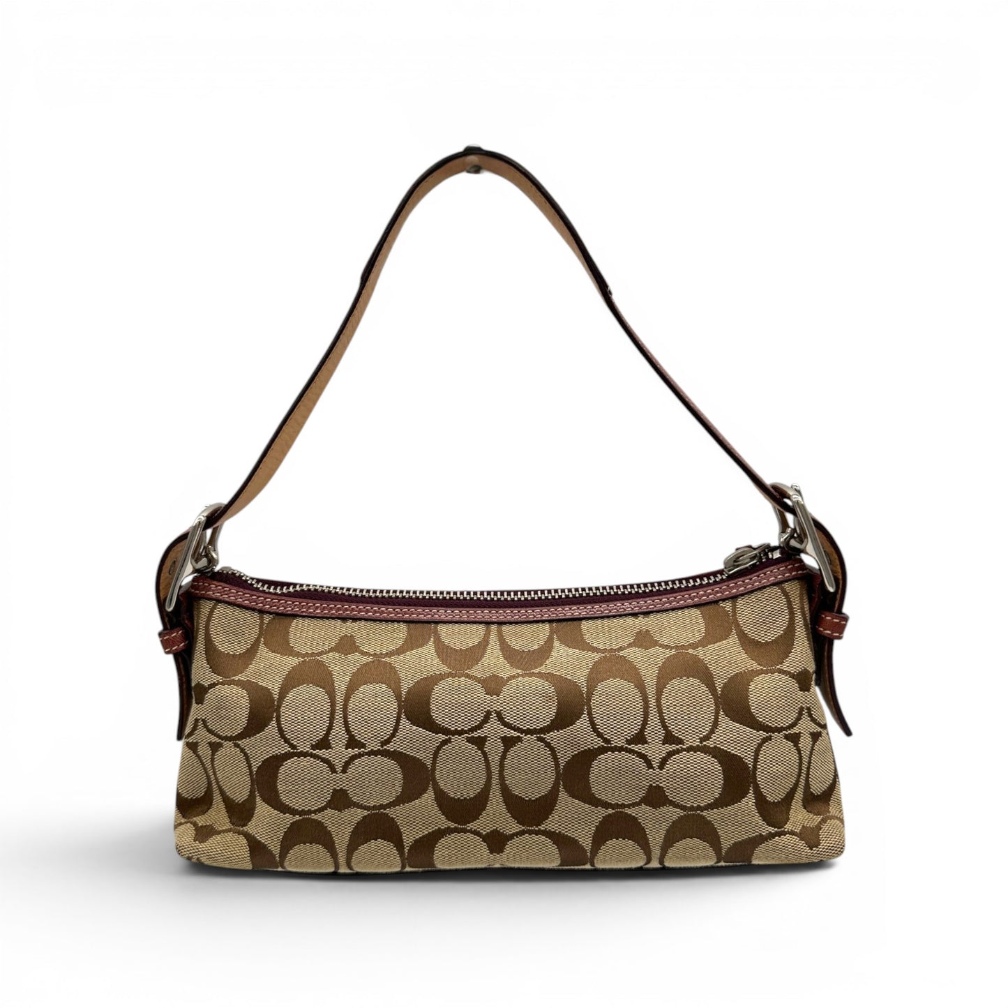 Sac bandoulière vintage Coach 7039 East West Baguette