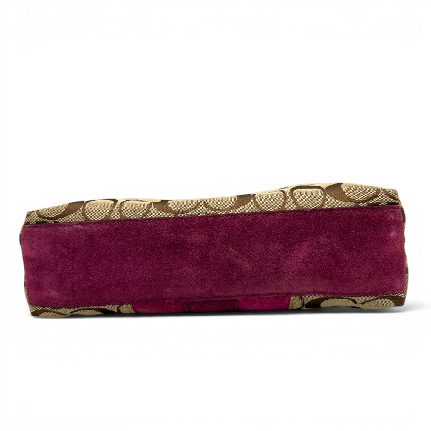 Sac bandoulière vintage Coach 7039 East West Baguette