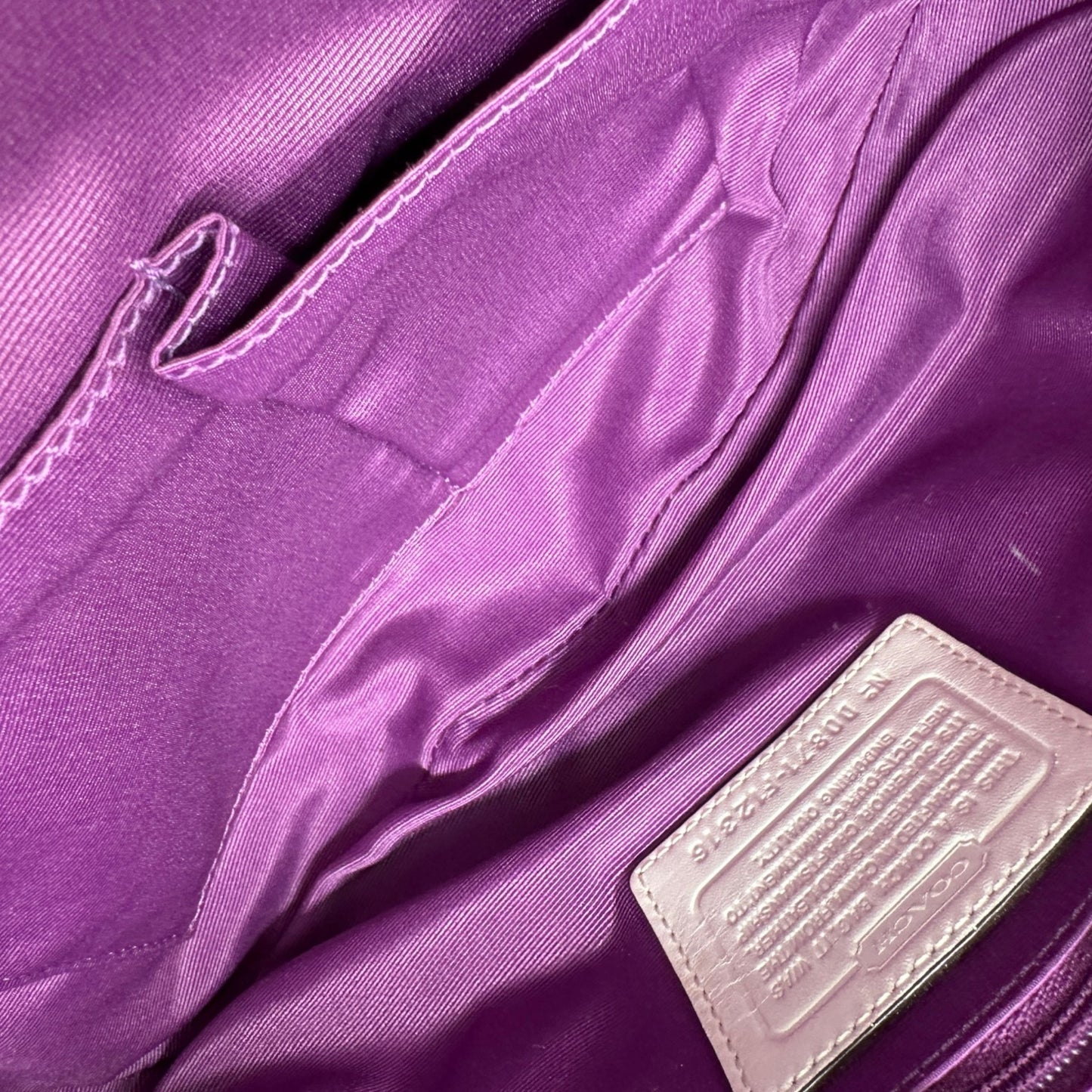 Vintage Coach F12316 Soho Shoulder Bag