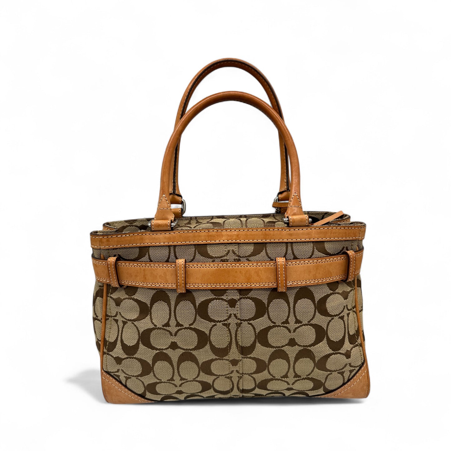 Vintage Coach 8K06 Hampton Clip Handbag