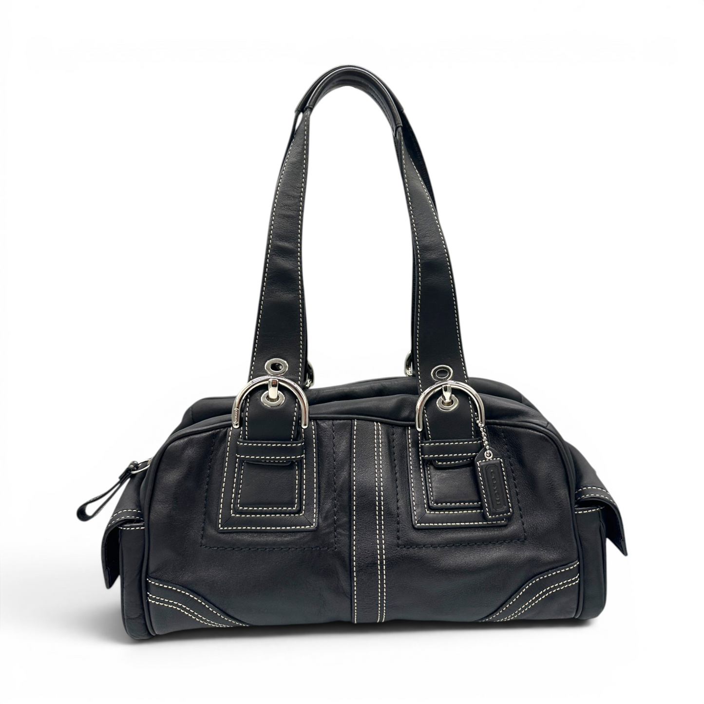 Vintage Coach 10036 Soho Mini Boston Shoulder Bag