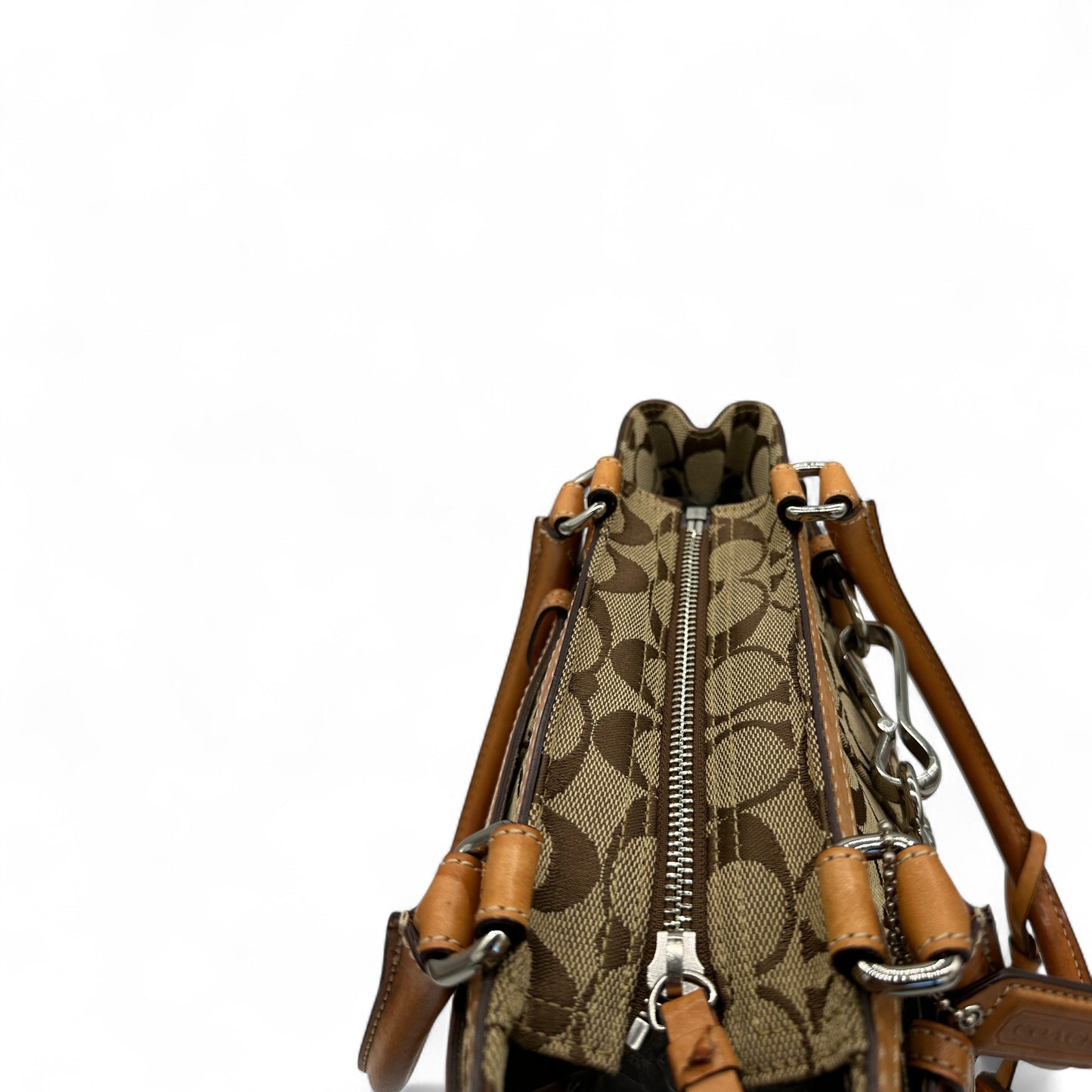 Vintage Coach 8K06 Hampton Clip Handbag