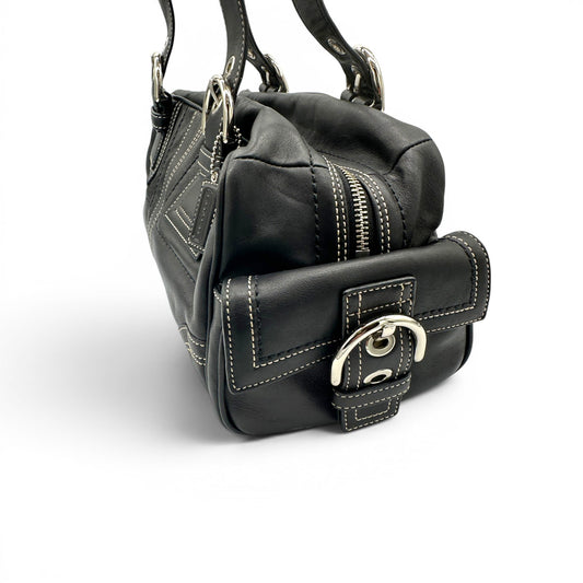 Vintage Coach 10036 Soho Mini Boston Shoulder Bag