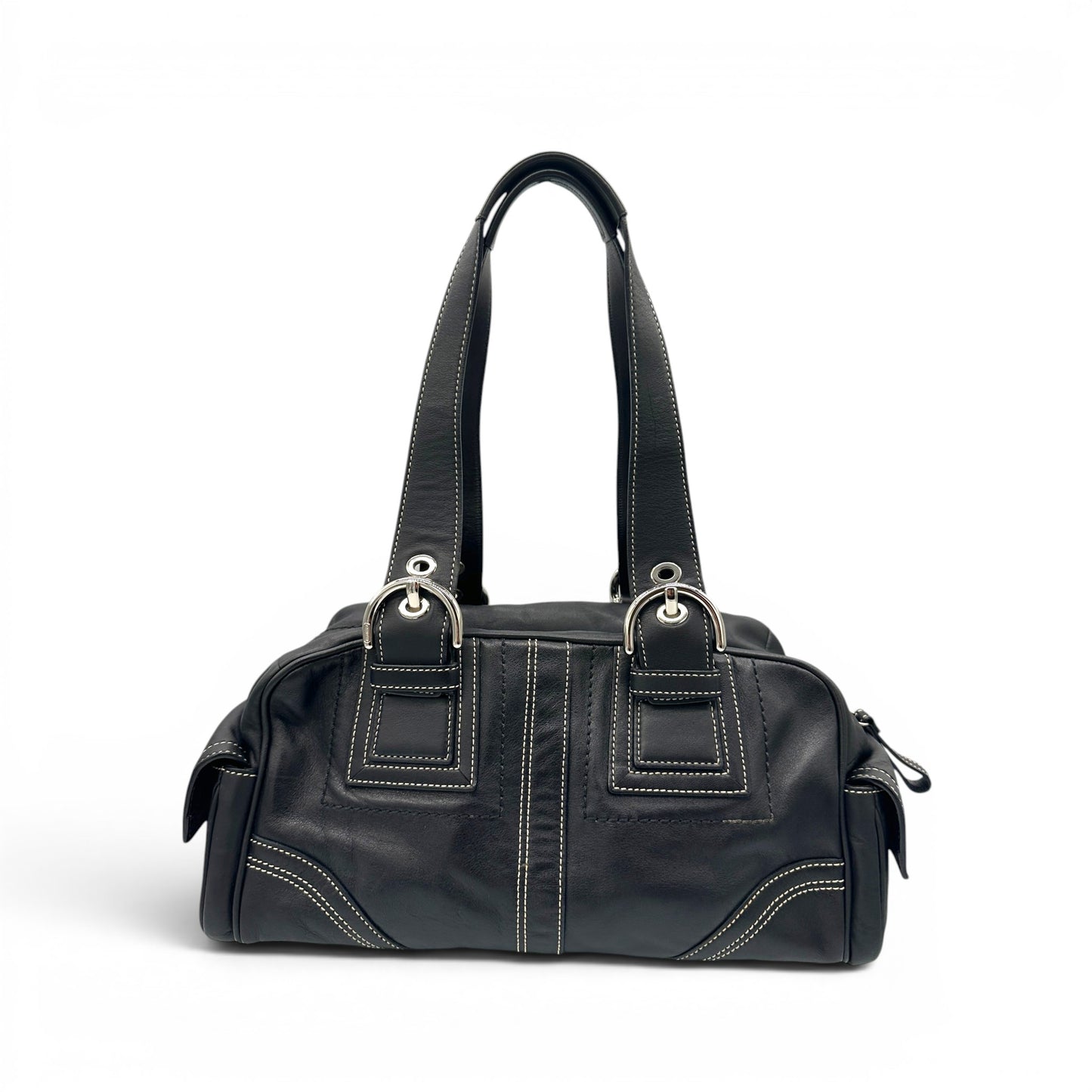 Vintage Coach 10036 Soho Mini Boston Shoulder Bag